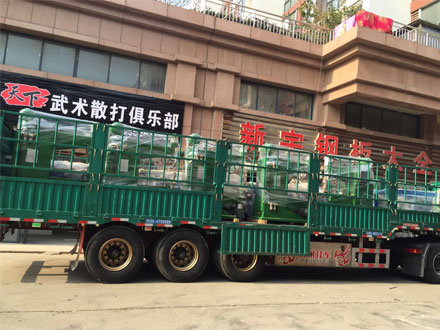 自動排焊機(jī)，2D成型機(jī)發(fā)往新疆和田